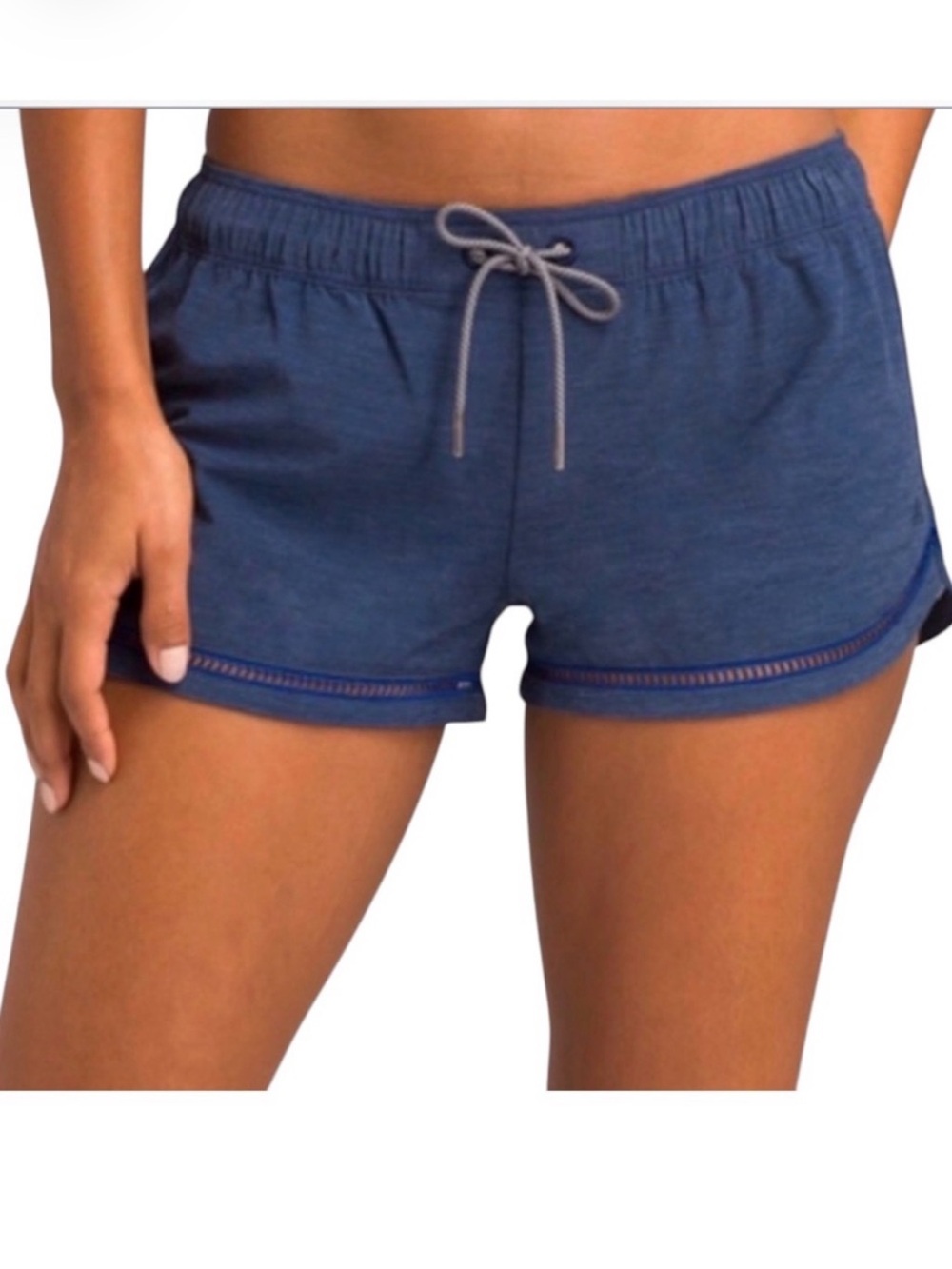 PrAna Mariya Navy Blue Short Shorts Medium